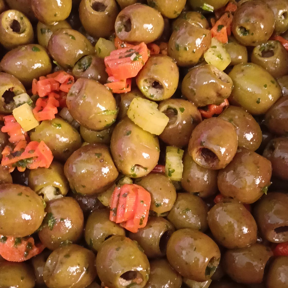 Olive schiacciate alla siciliana