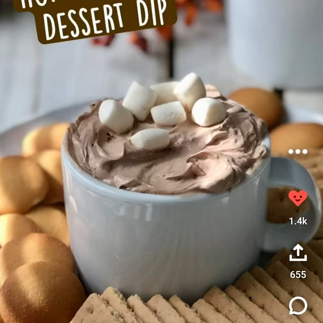 Hot chocolate dip