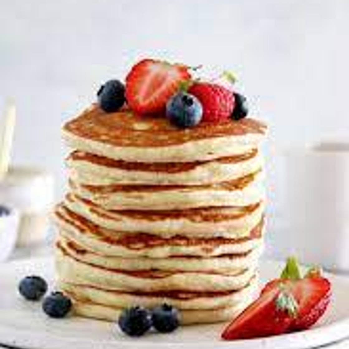 simple American pancakes