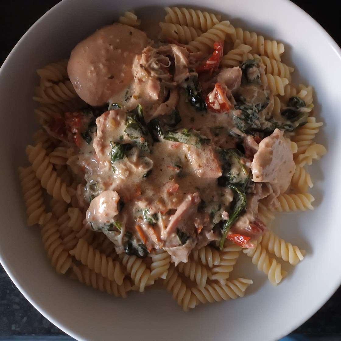 Crock Pot Creamy Tuscan Garlic Chicken Recipe