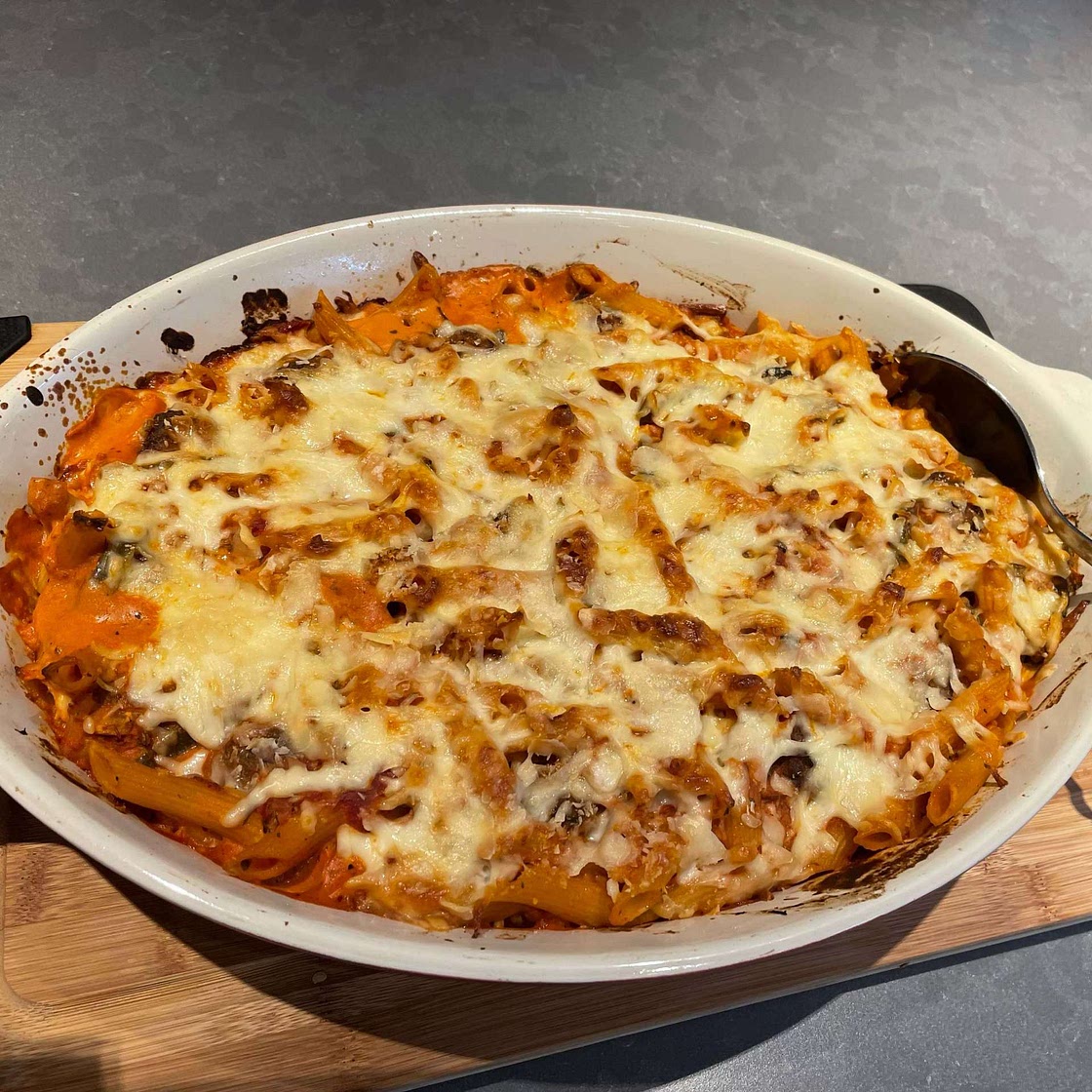 Creamy Baked Ziti