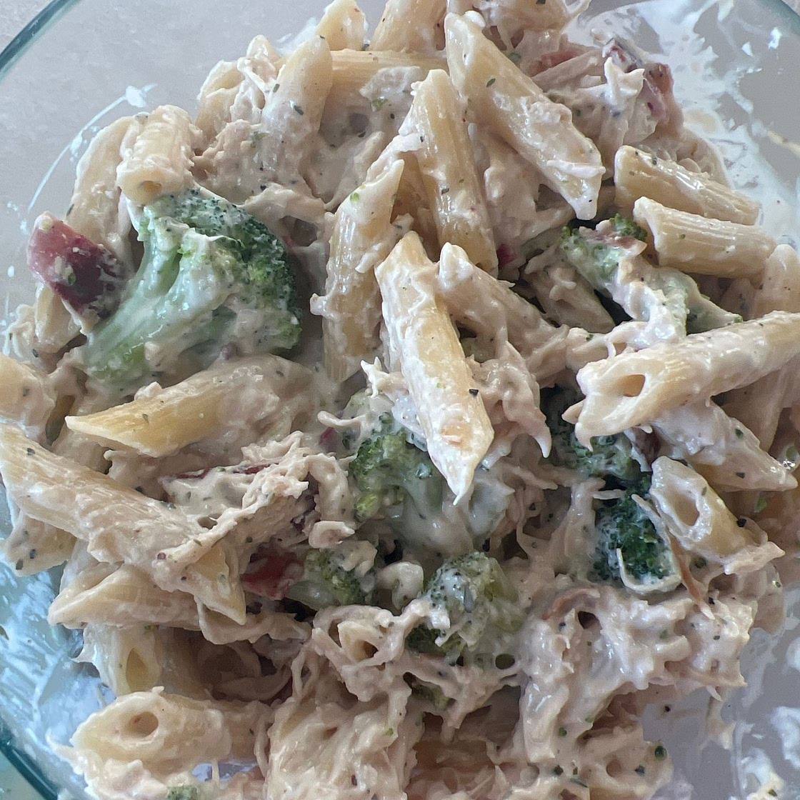 Chicken Bacon Ranch Pasta