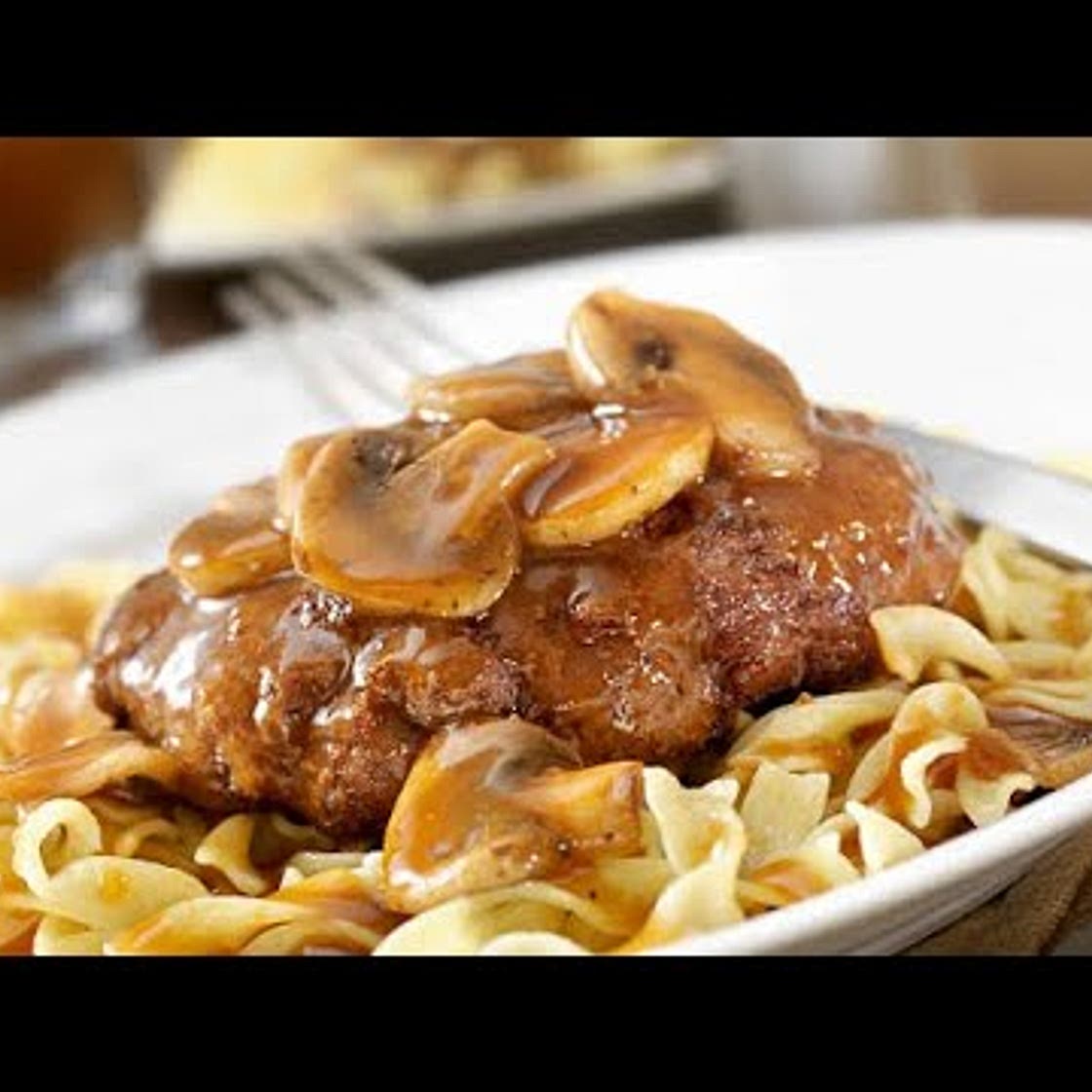 Delicious Homemade Salisbury Steak