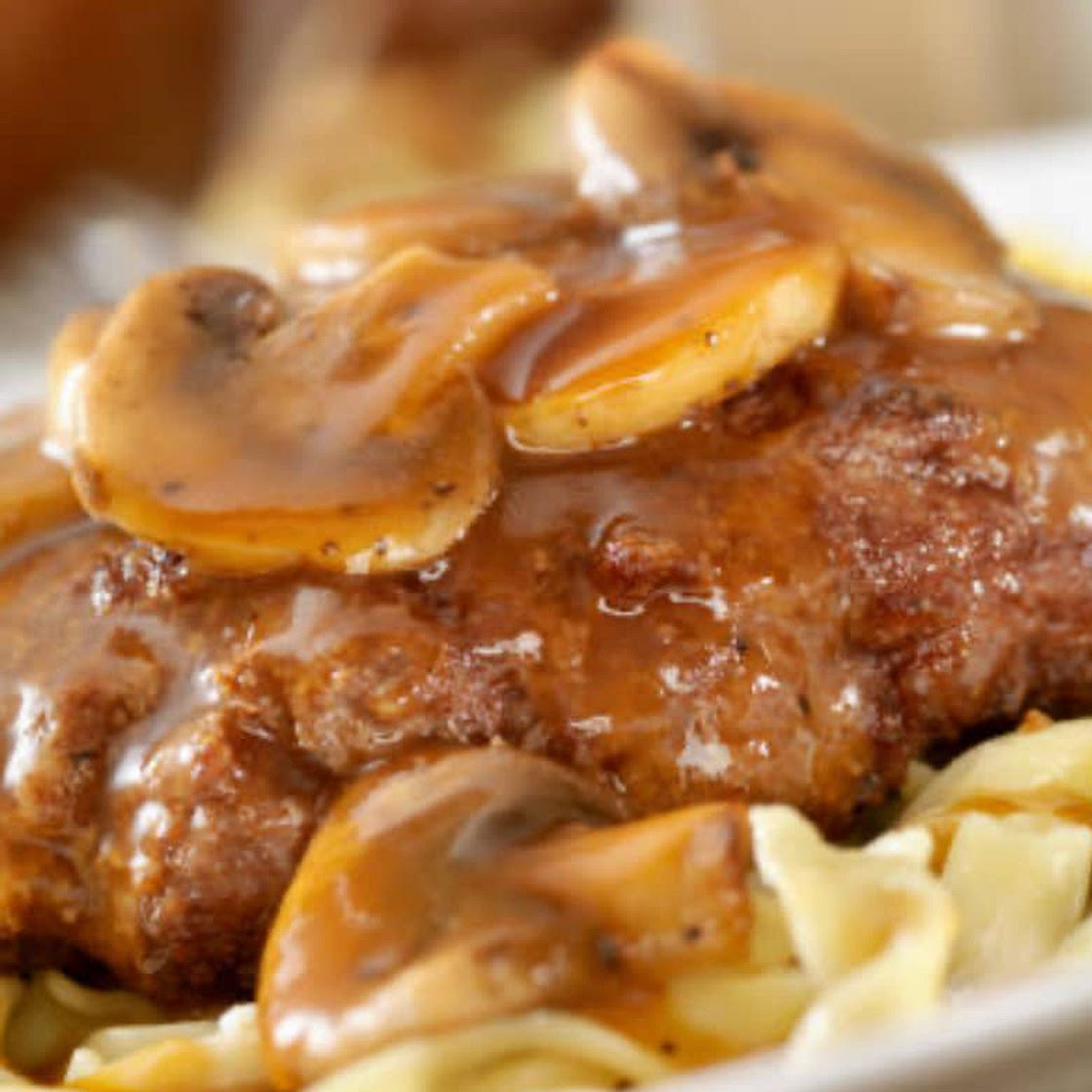 Delicious Homemade Salisbury Steak