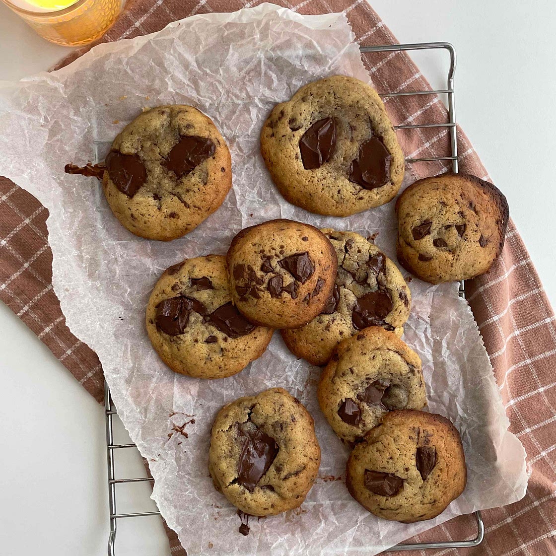 Brown butter cookies 