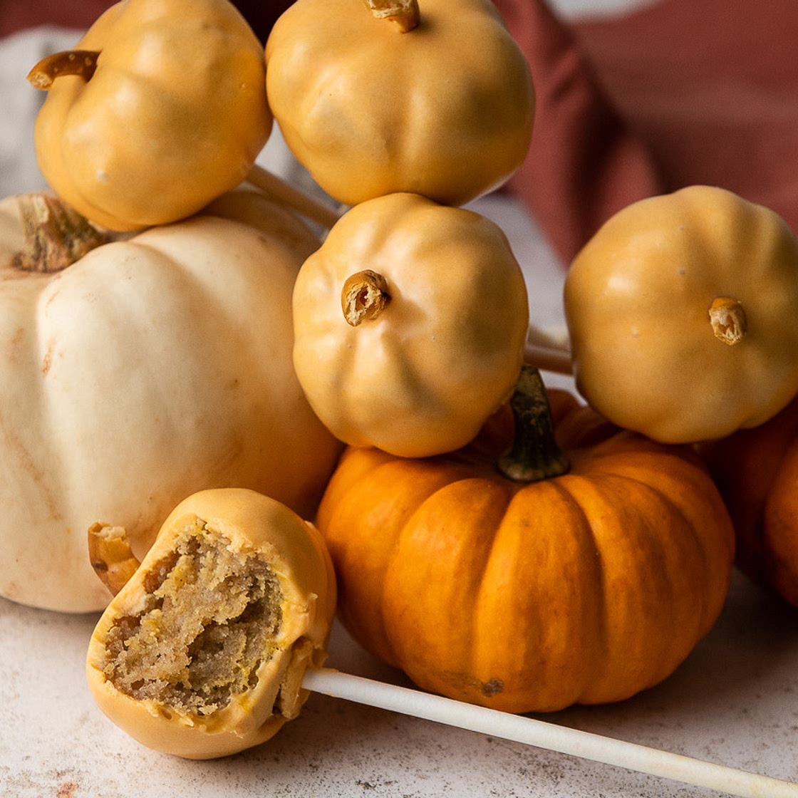 Pumpkin Spice Cake Pops