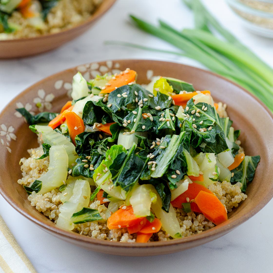 Sesame Bok Choy