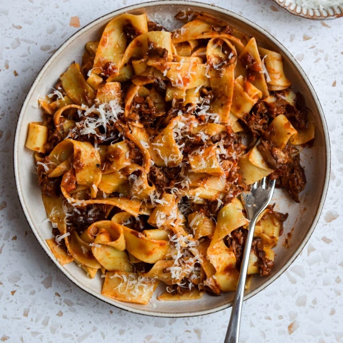 Slow Cooker Beef Shin Ragu