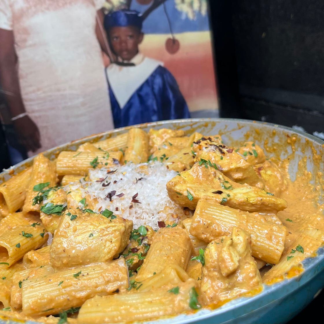Butter Chicken Pasta 