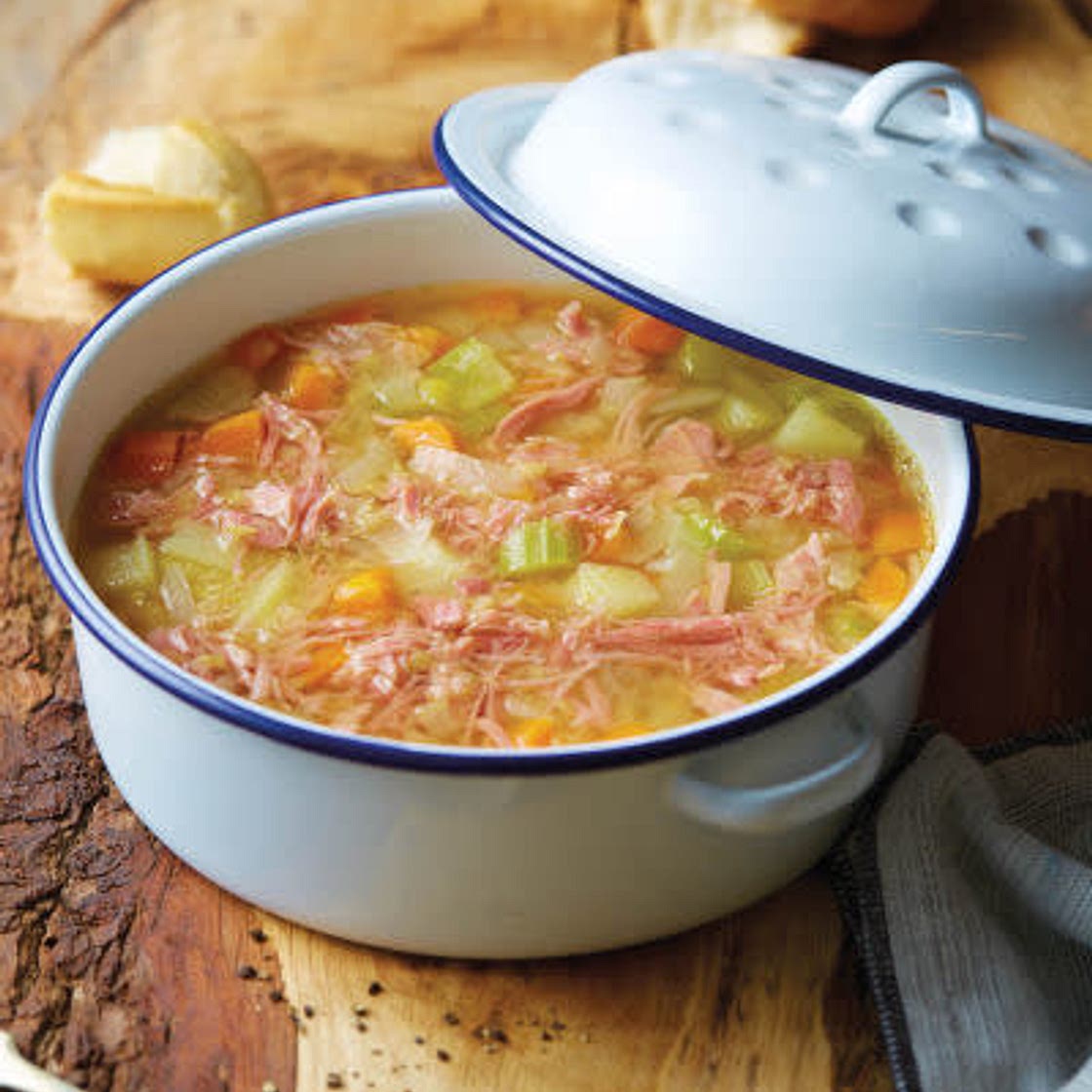 Ham Hock and Red Lentil Soup