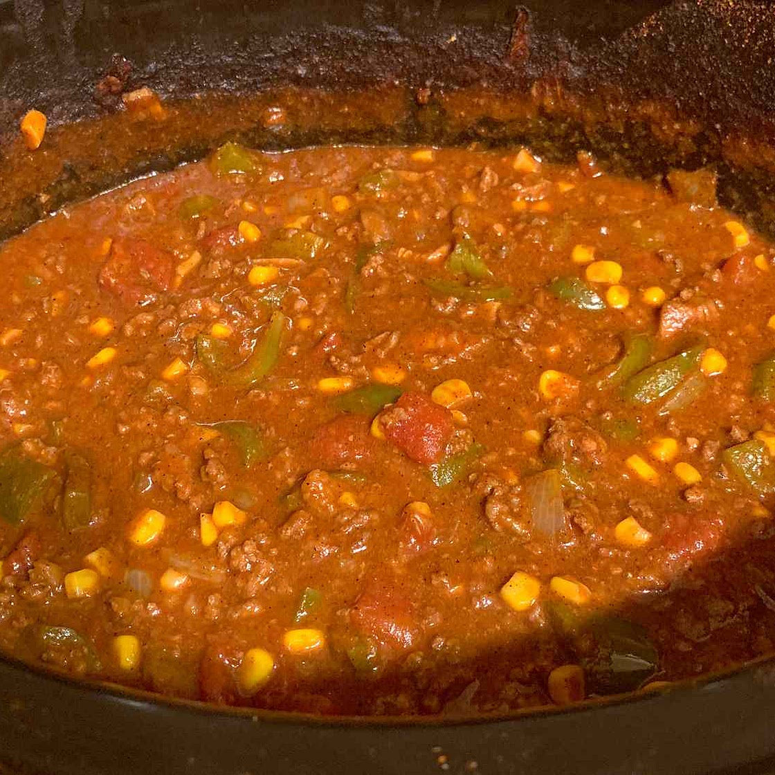 Spicy Slow-Cooked Beanless Chili