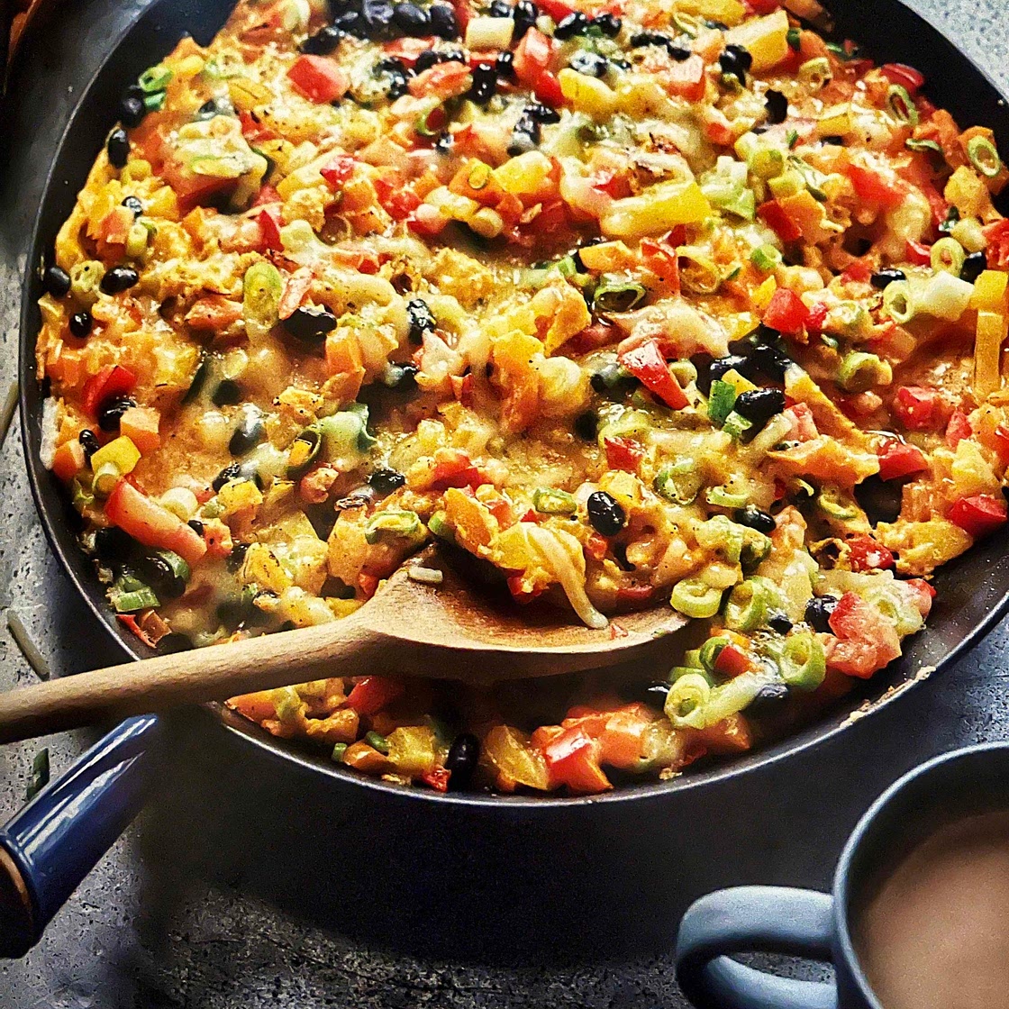 Cheesy Brunch Scramble