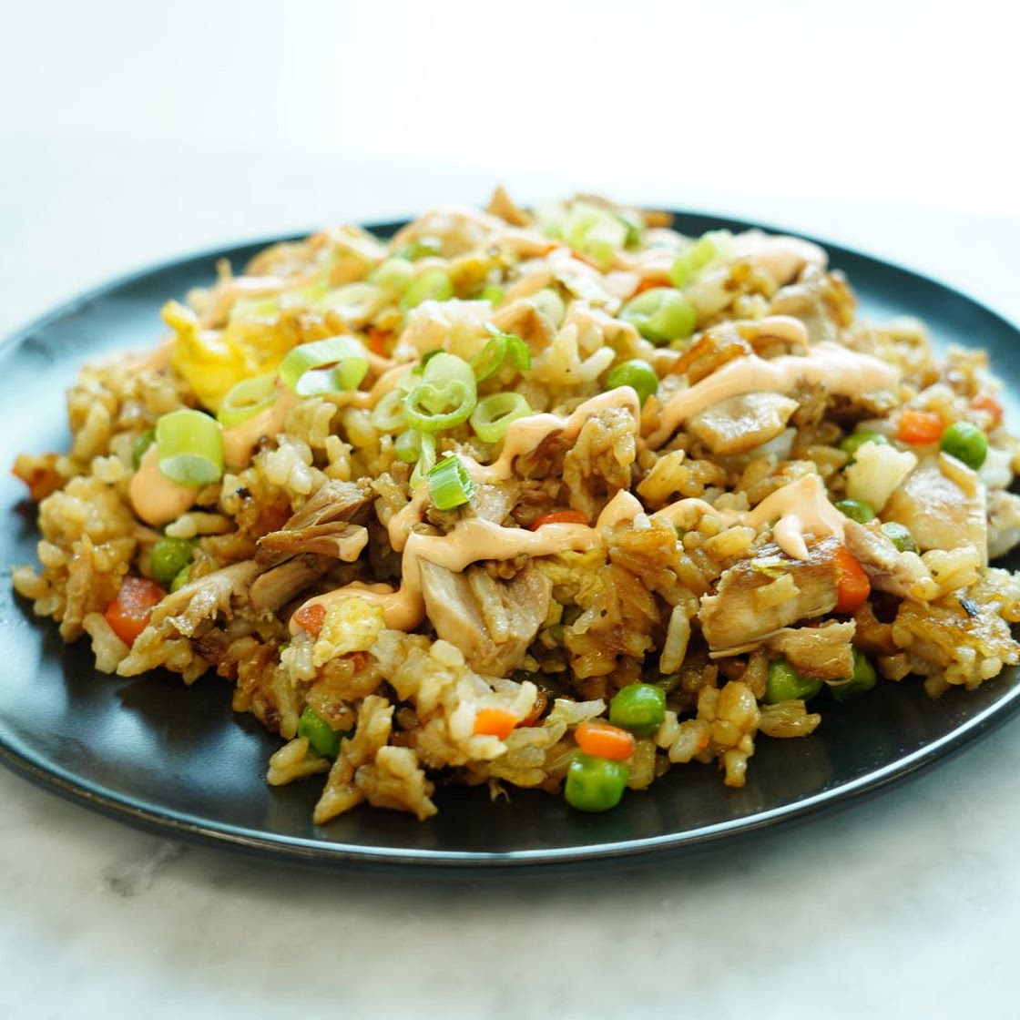 Easy One-Pan Chicken Fried Rice