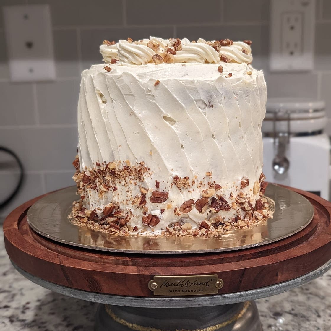 Maple Walnut Cake (Gluten-Free & Dairy-Free)