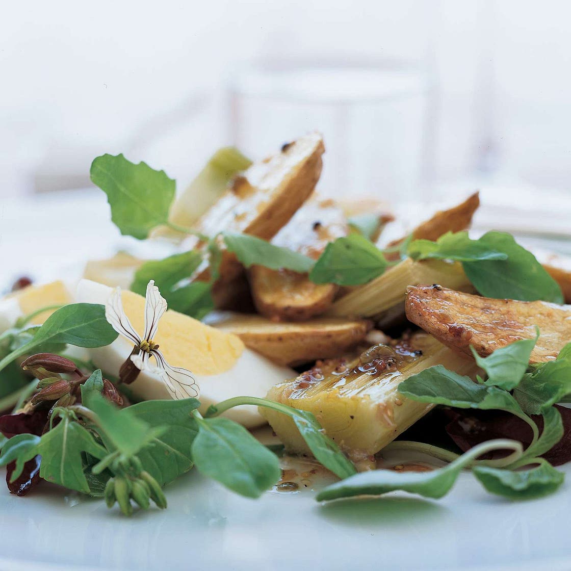 Roasted Leek and Potato Salad