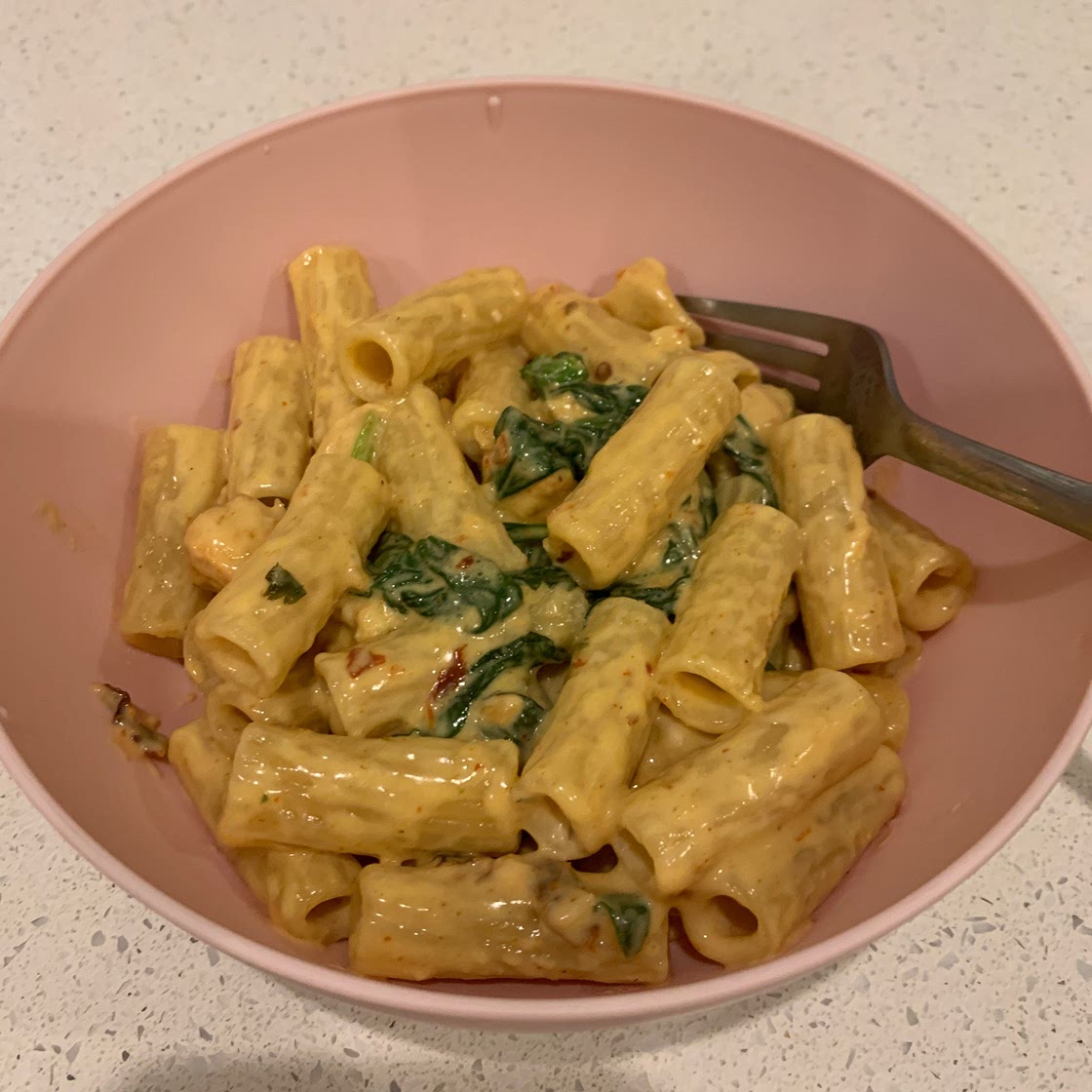 Spicy Mozzarella Pasta