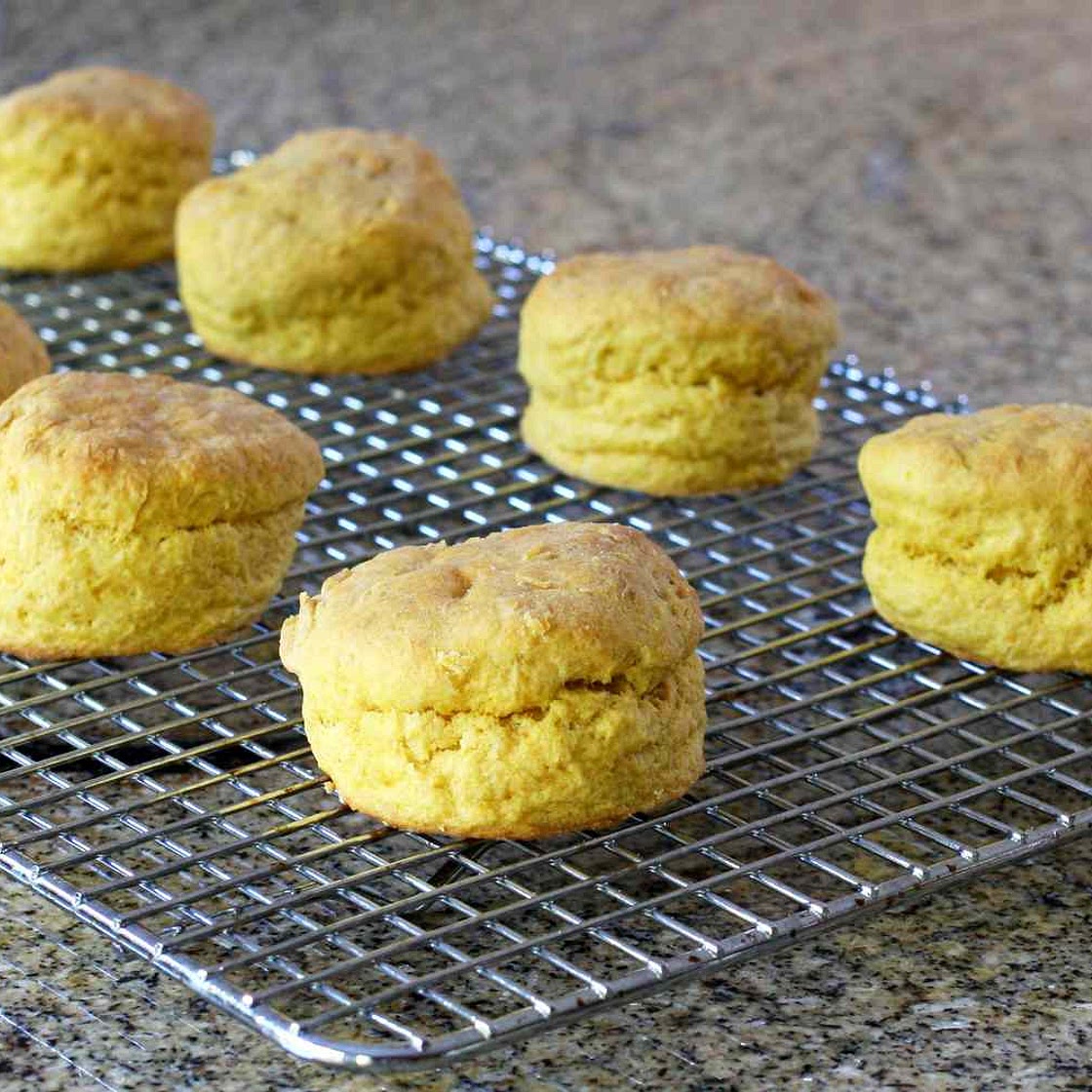 Savory Pumpkin Biscuits