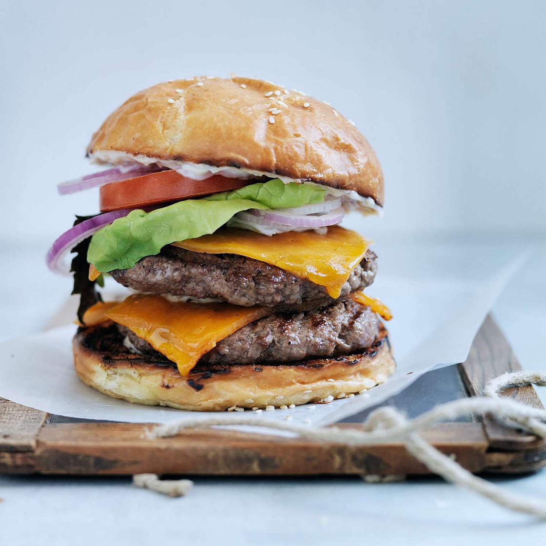 Double Cheeseburgers, Los Angeles-Style