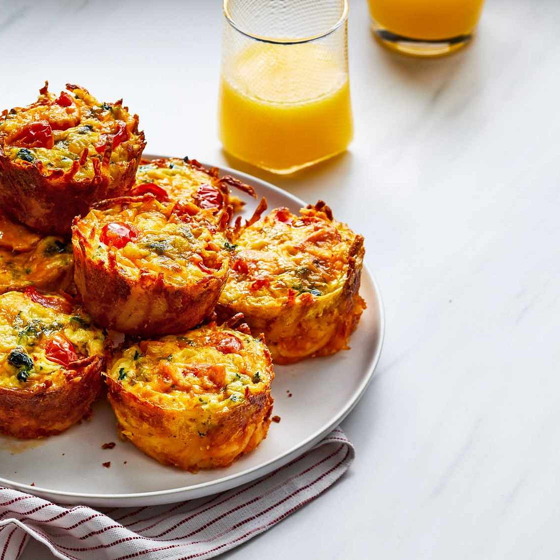 Mini Hash Brown Frittatas