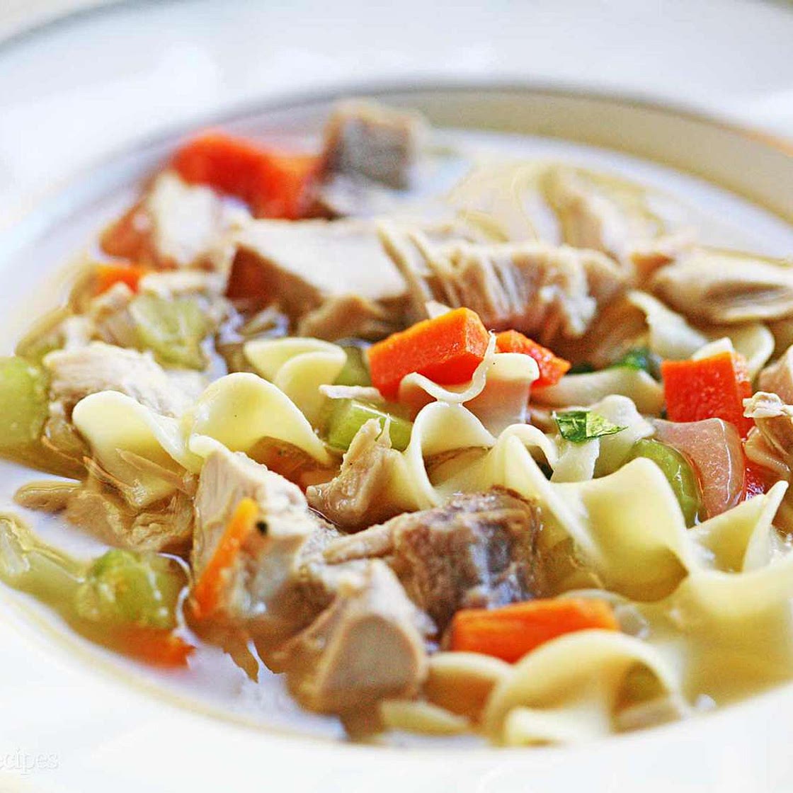 Mom's Turkey Soup