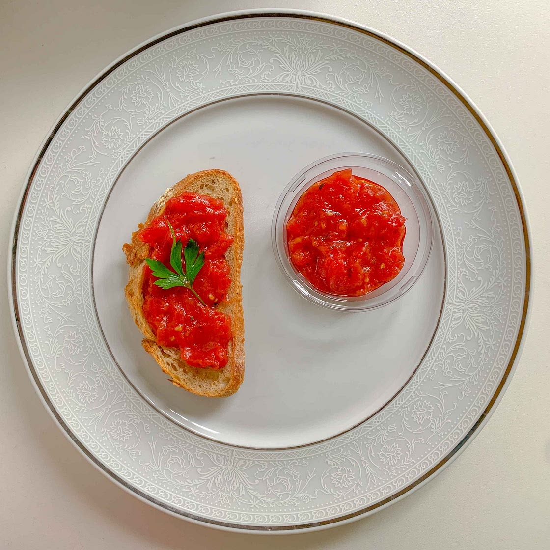 Antipasto de tomate