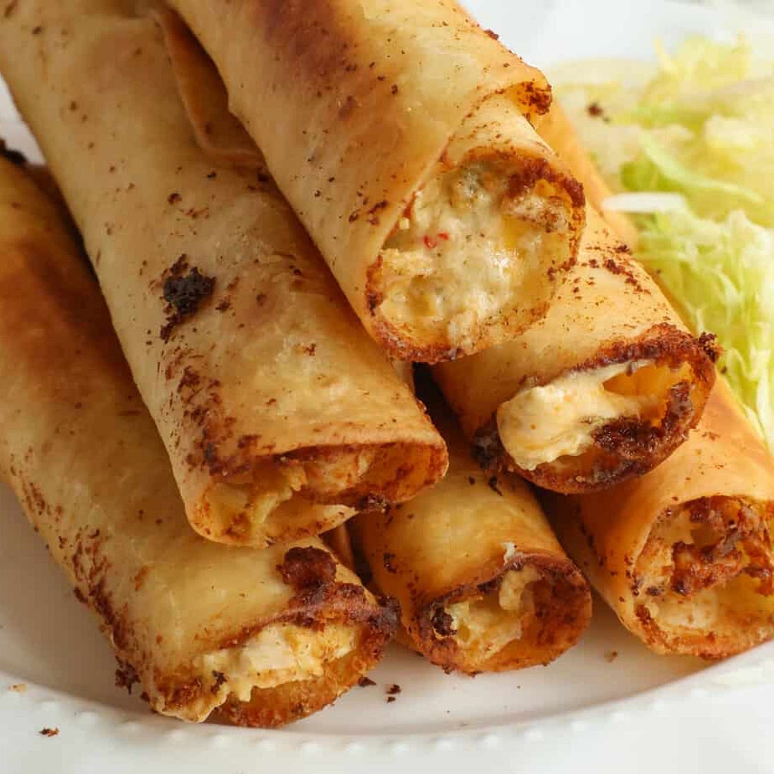 Homemade Chicken Taquitos