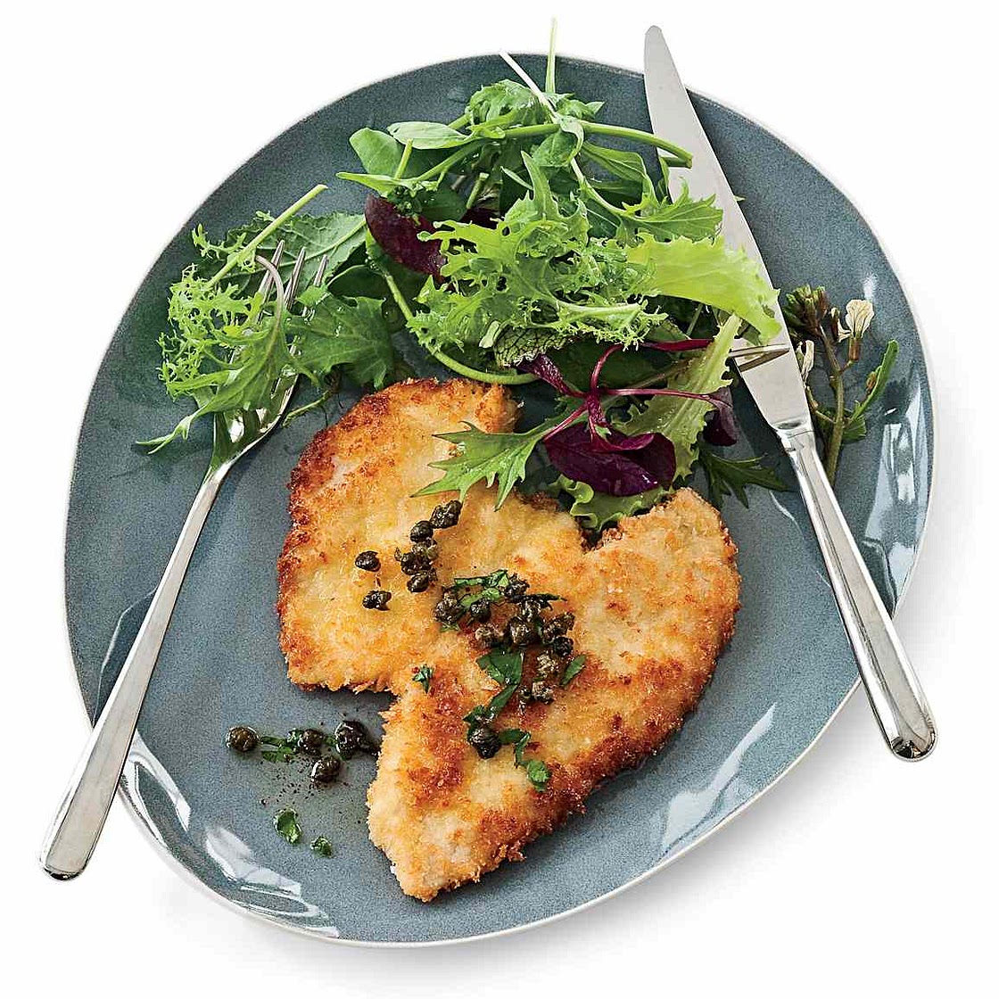 Panko-Coated Chicken Schnitzel