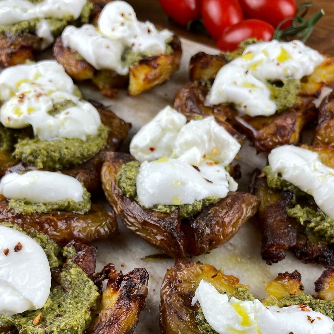 Pesto Roasted Potato