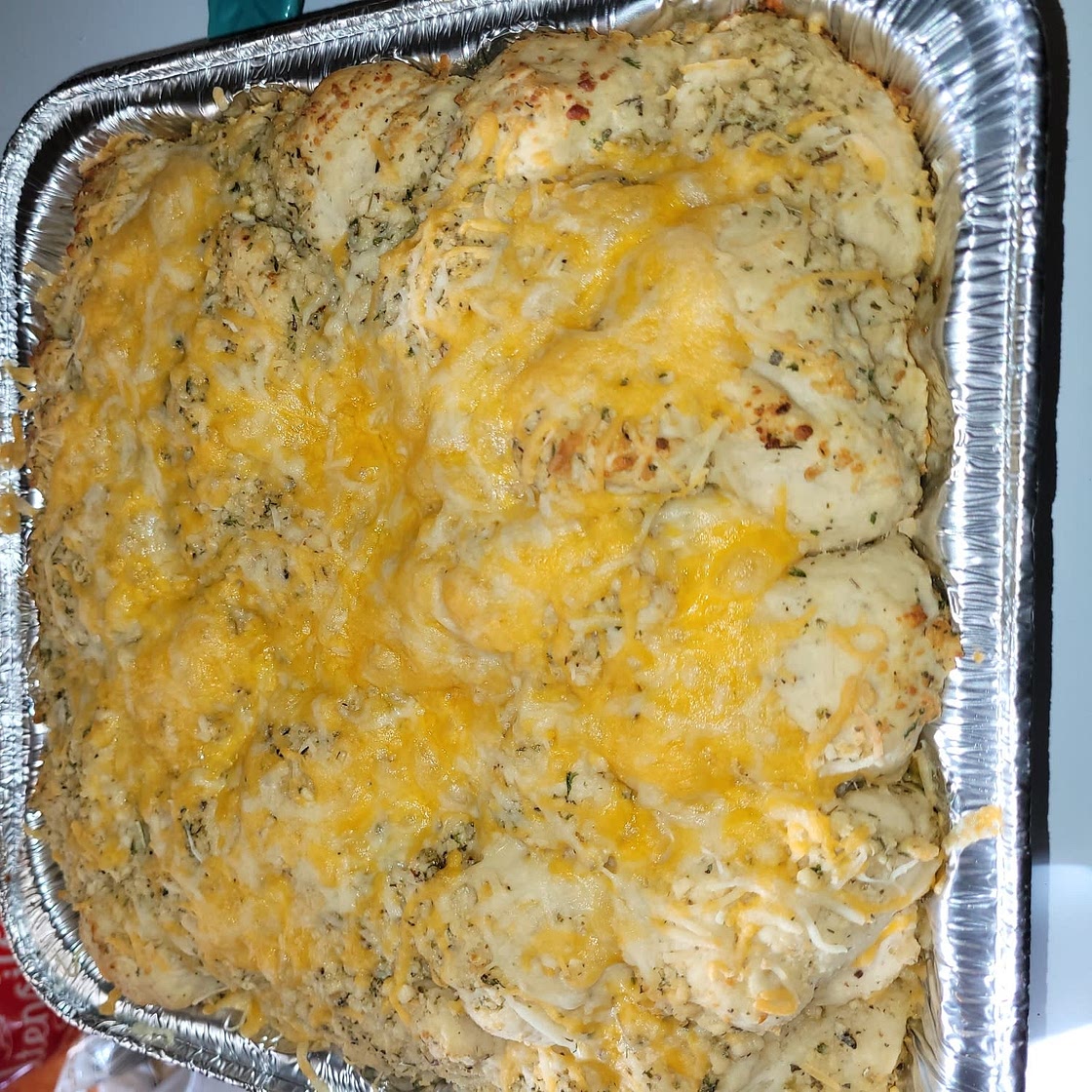 Pull Apart Garlic Bread