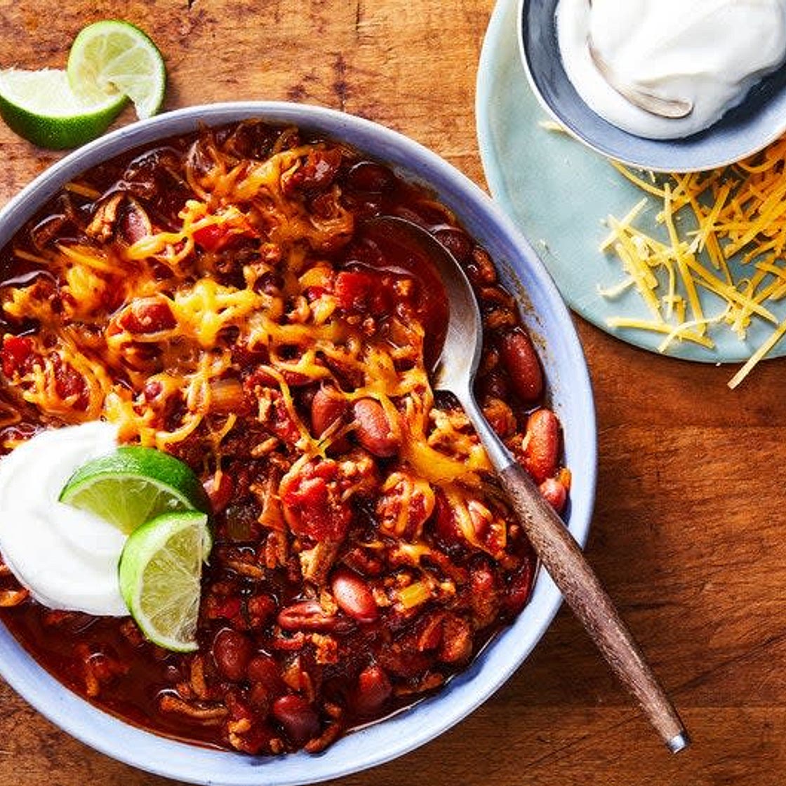 Turkey Chili with Homemade Stock