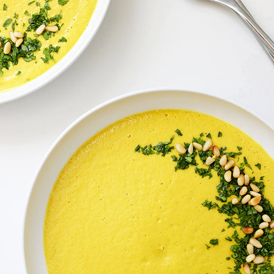 Anti-inflammatory cauliflower carrot soup