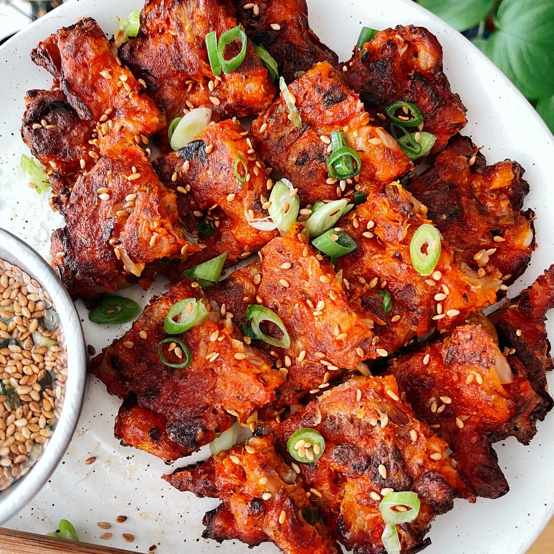 Easy 2-Ingredient Kimchi Pancakes