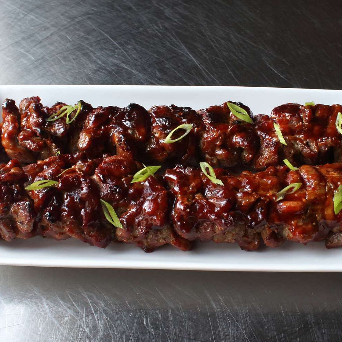 Barbecued Pork Skewers