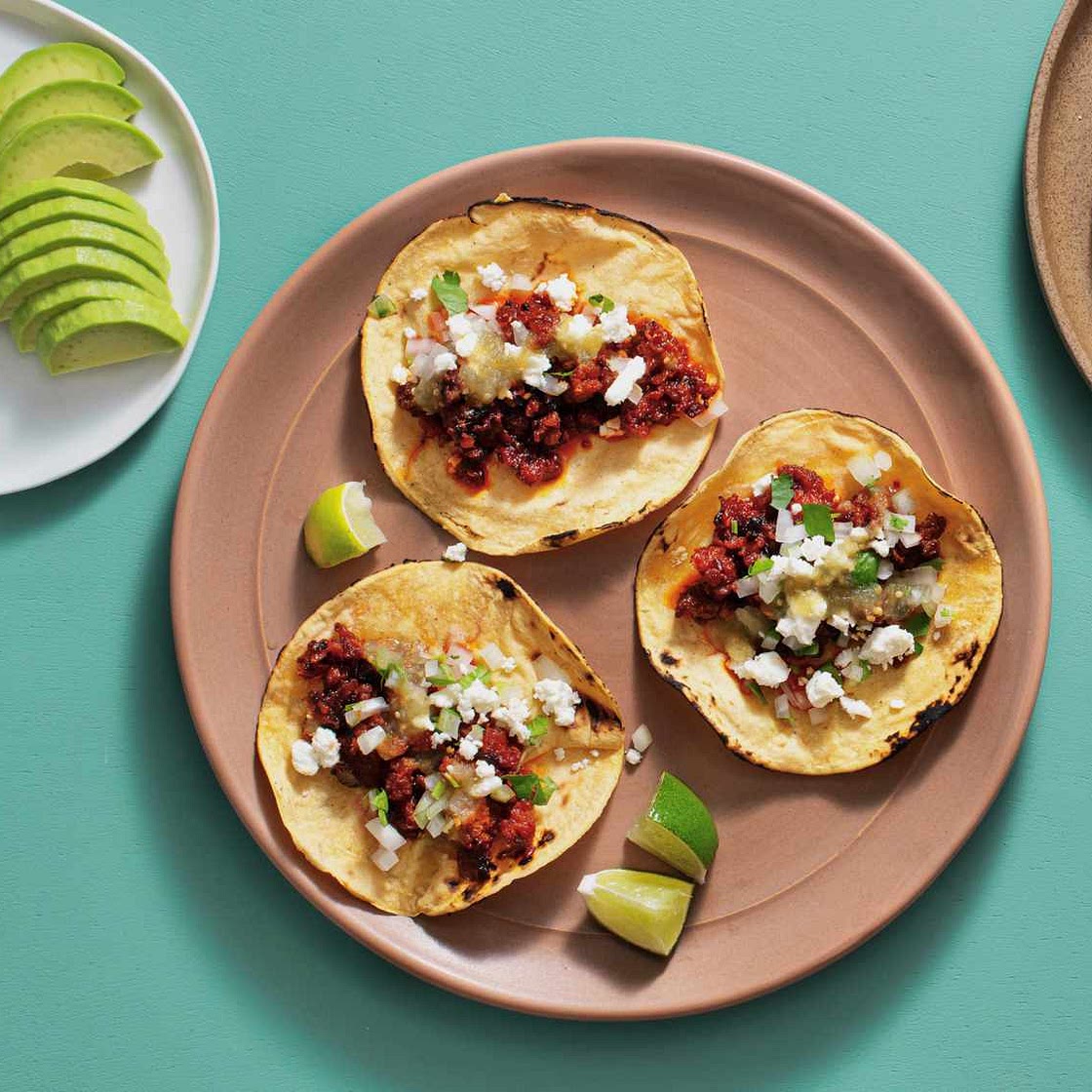 Easy Mexican Chorizo Tacos Recipe