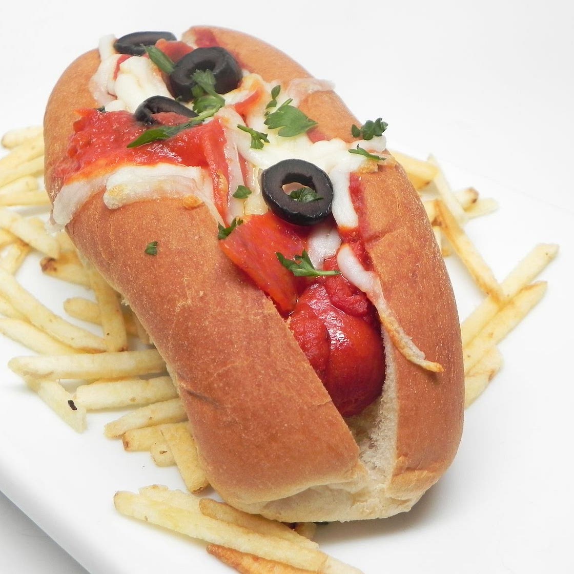 Air Fryer Pizza Dogs
