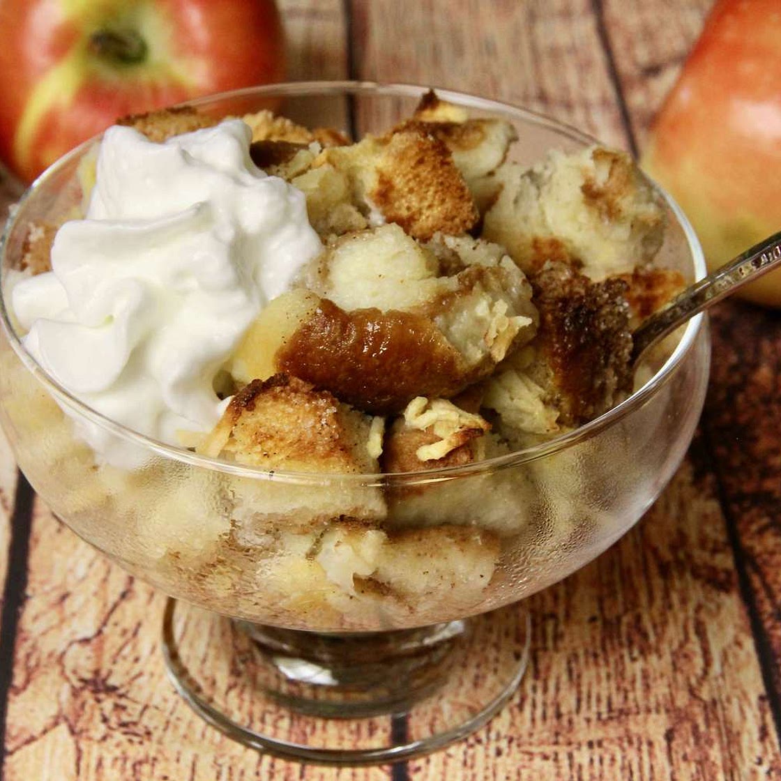 Apple-Cinnamon Bread Pudding