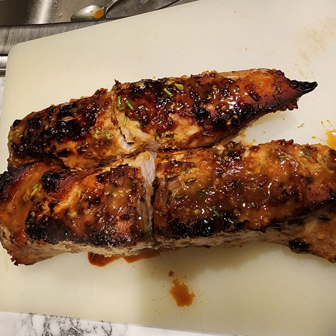 Honey Garlic Dijon Pork Tenderloin Marinade