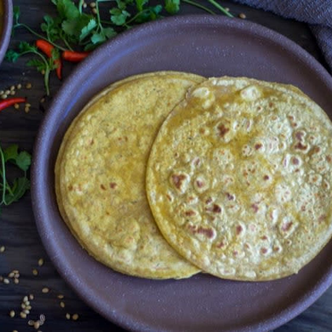 Rotimatic Masala Roti with Wheat Flour and Quinoa Flour