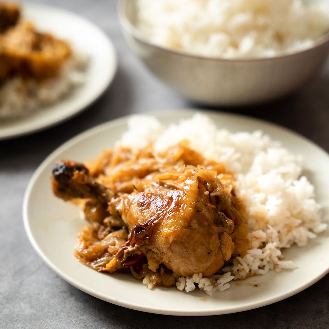Chicken Yassa (Senegalese Braised Chicken With Caramelized Onions)