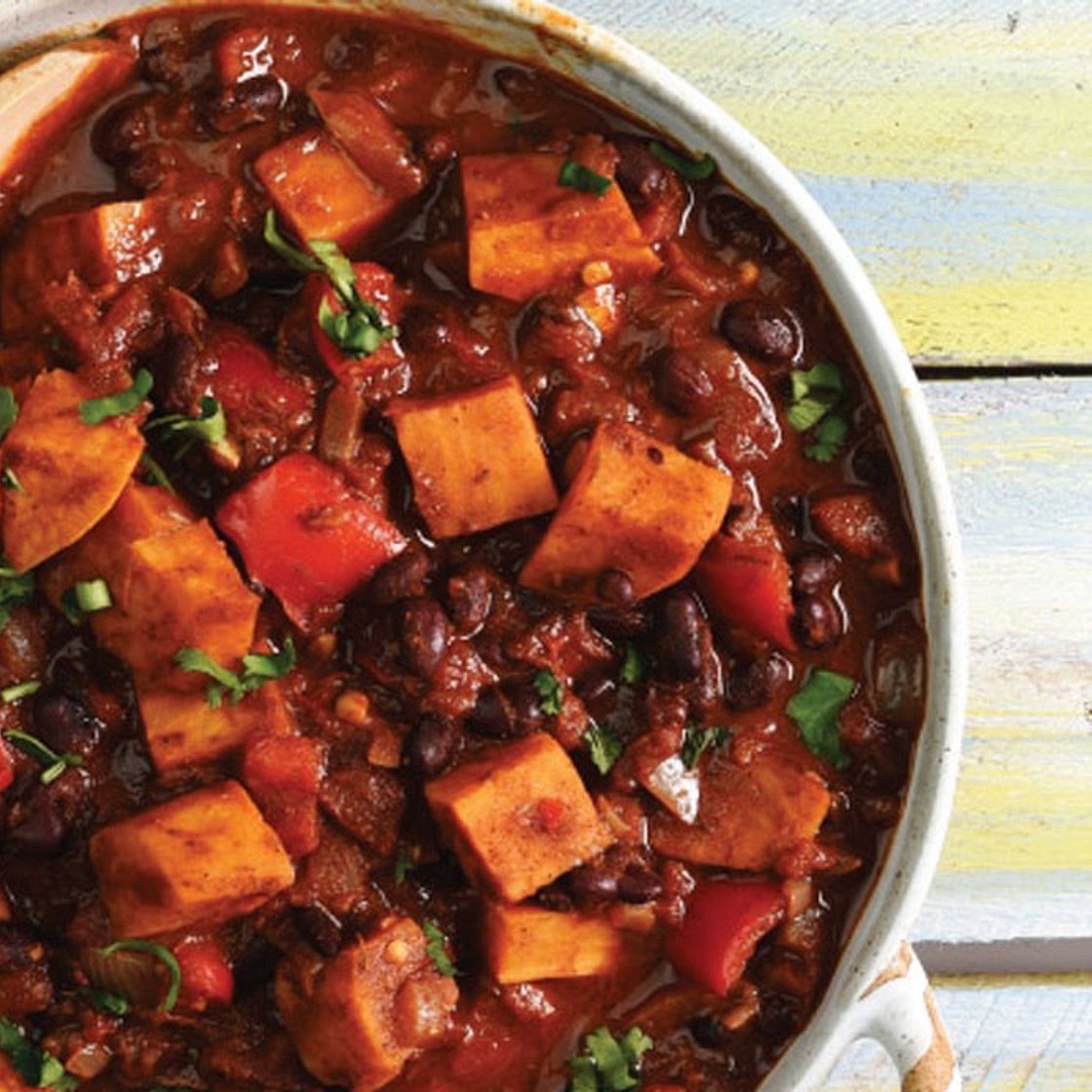 Vegan Sweet Potato & Black Bean Curry