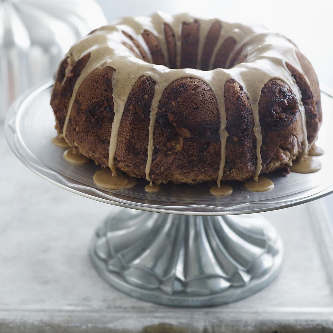 Passover-Friendly Banana Walnut Sponge Cake