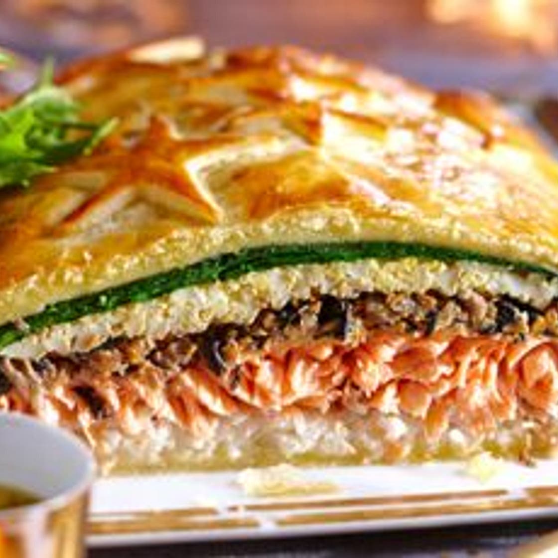 Koulibiac de saumon facile