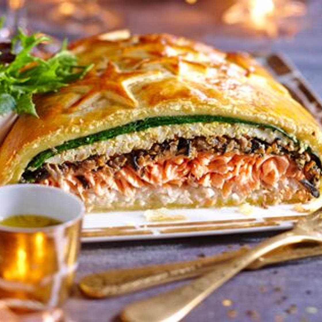 Koulibiac de saumon facile