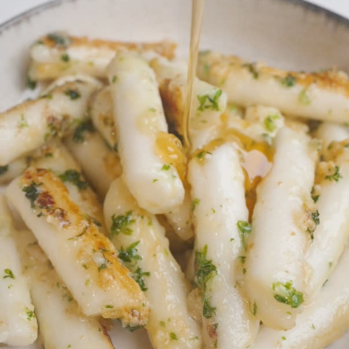 Garlic Butter Honey Tteokbokki