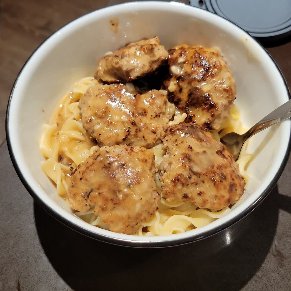 Frikadeller Meat Patties with Sauce