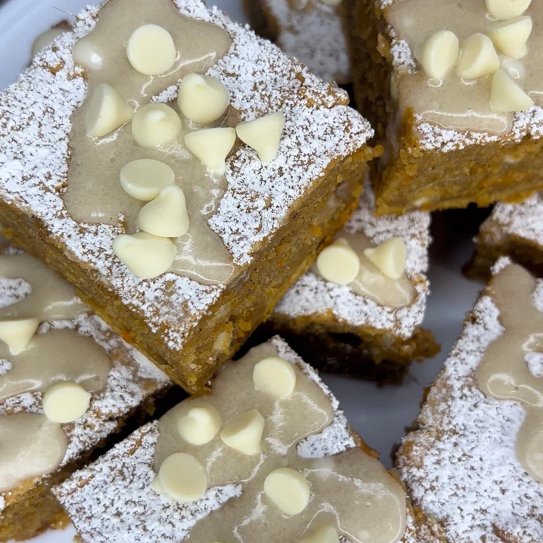 Sweet Potato Blondies