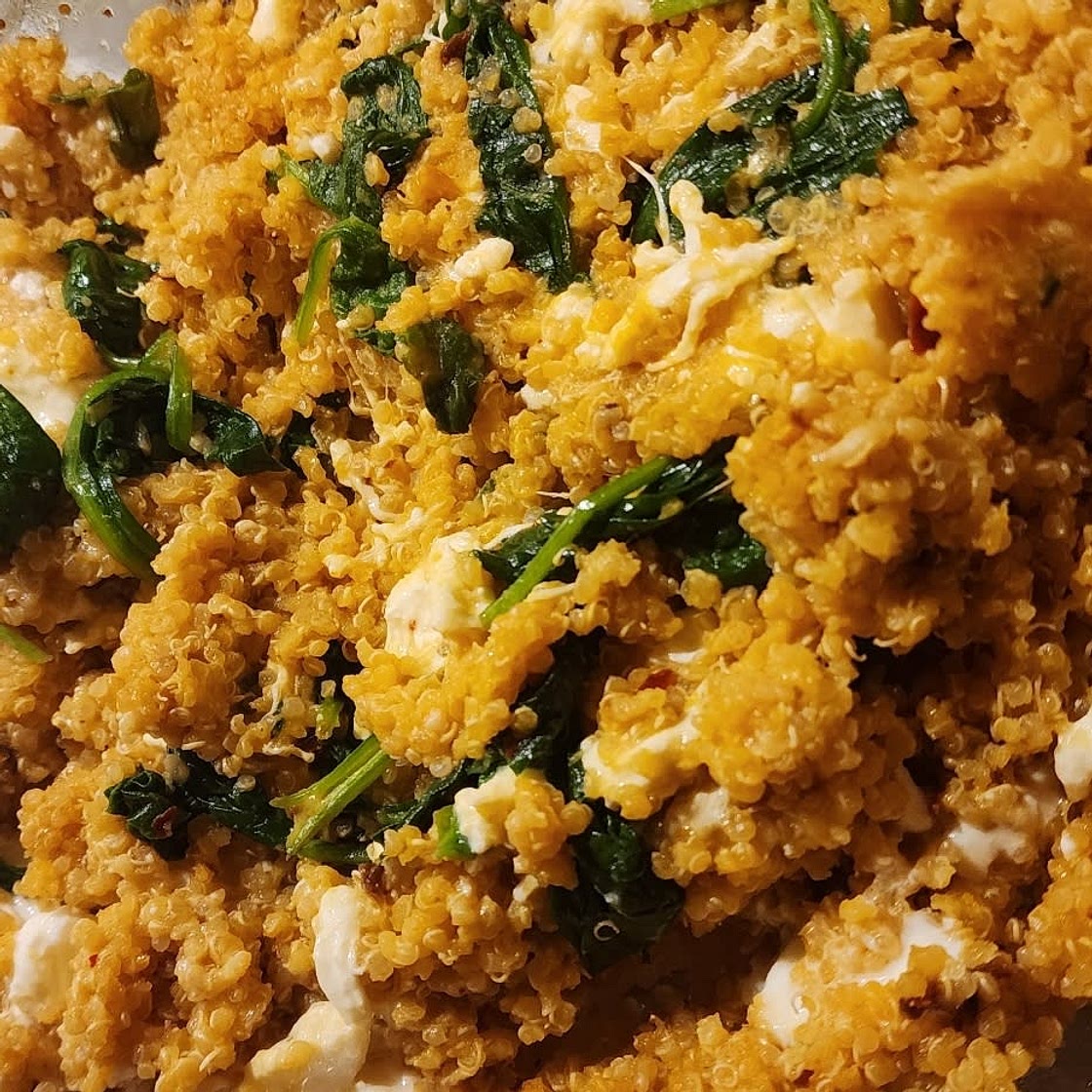 Baked Pumpkin Quinoa