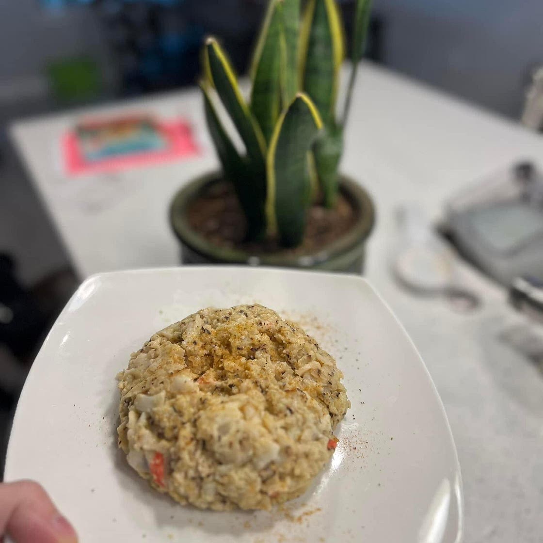 Crab Cauli Mac and Cheese