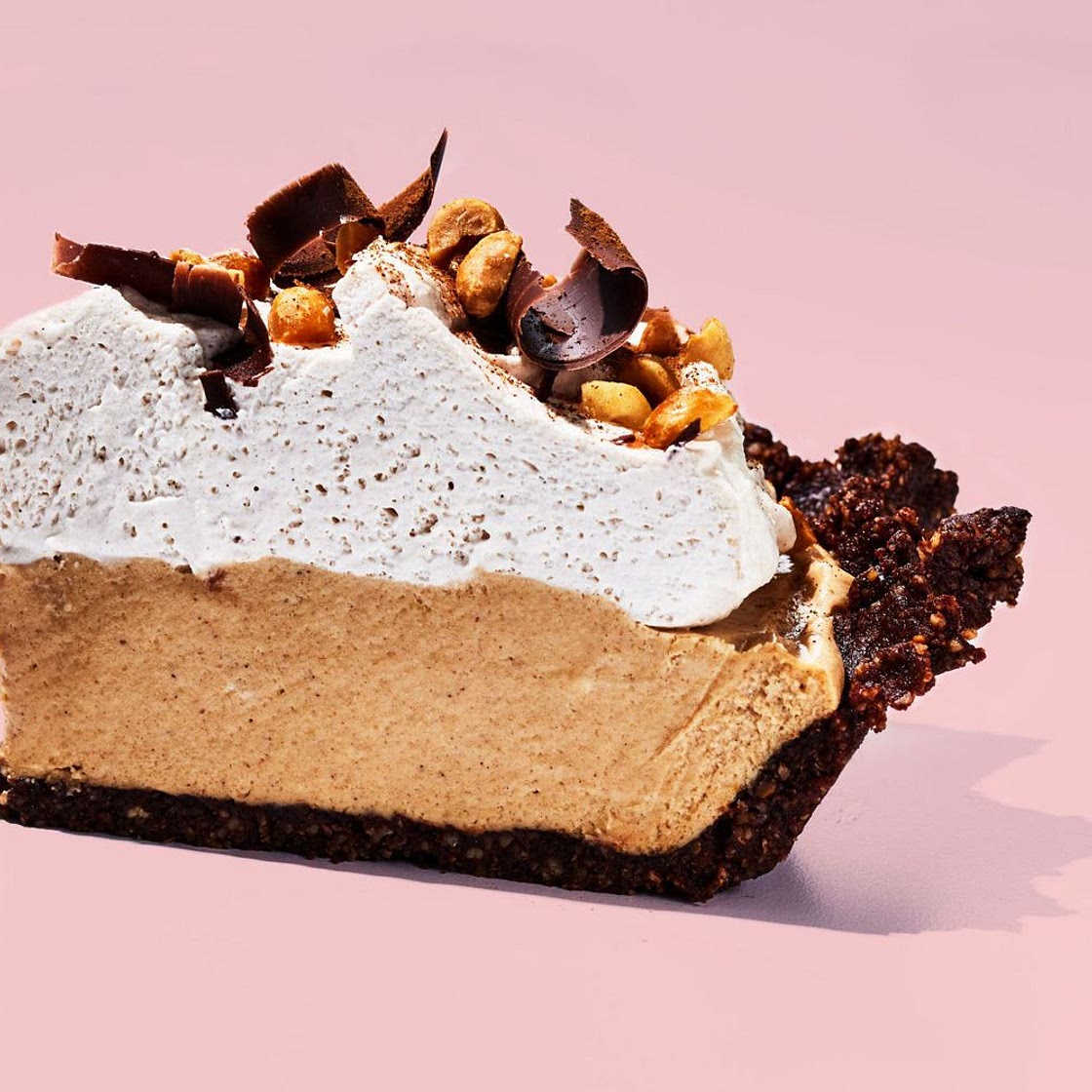 Peanut Butter Chai-Spiced Pie