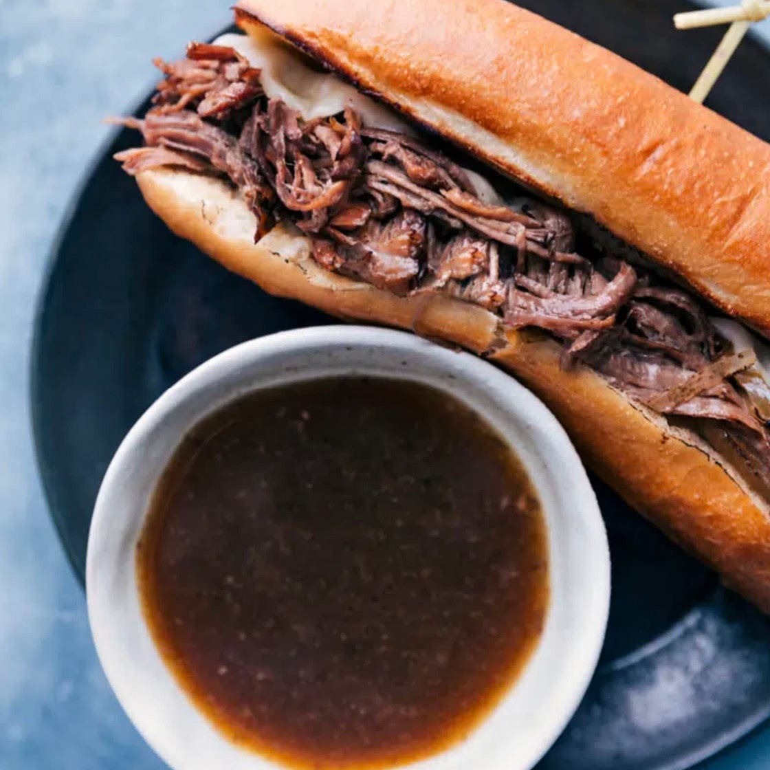 French Dip Sandwiches (Crock Pot)